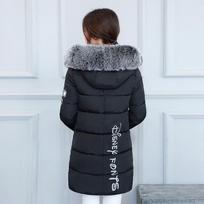 Paltas Fashion Long Slim Solid Winter Woman Hoodie Kailinė striukė XXXL gray