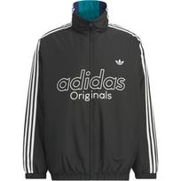 Adidas Originals FW25 M Rev Jacket Warm Reversible Sports Loose Long Sleeve Cotton Coat Men Jacket KS5954 L gray