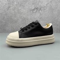 Fashion Fashion New Men's Retro Wear All Match Black Thick-soled Causal Shoes Flats Male Sports Walking Sneakers  Zapatillas Hombre 38 gray