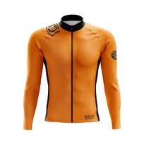 Vyriškas žieminis dviračių džersis Spalvingi terminiai vilnos ilgomis rankovėmis švarkai Road Bike RightTrack Sportinė apranga XL