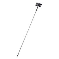 Sprayer Shield Holder Adjustable Angle Multifunctional Sprayer Shield Grip with Extended Rod for Paper Cardboard gray