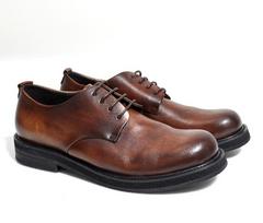 Vyriški batai, britiški retro stiliaus, apvalios galvos, vyriški lengvi, madingi, verslo stiliaus, laisvalaikio, odiniai batai, didelio aukščio ir storio. 41 black