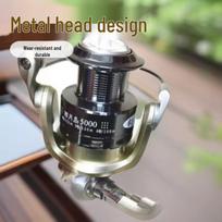 Zunxi Yuedao Spinning Reel: 5000/4000/3000/2000 Metal Head Front Drag Fishing Reel Zunxi Yuedao 2000 Metal Head black