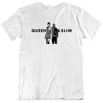 Queen  Slim Movie Hip Hop Culture T Shirt 3XL white