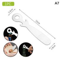 1/3pcs Portable Stainless Steel Oral Liquid Ampule Bottle Opener Nurse Tool For Medicine Beer Bottles black