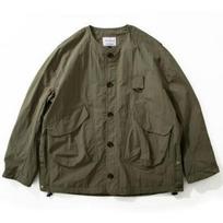 Unisex Retro Japoniško Kalnų Stiliaus Apykaklės Neturintis Darbinis Švarkas - Madingas Pavasario/Rudens Laisvalaikio Viršutinis Drabužis Vyrams ir Moterims XL gray