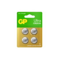 GP - Ultra Lithium Cell Baterija CR2032 3V (4-pack)