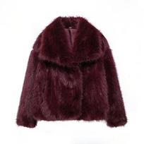 Sequin Women Jacket Women's Loose Stand Collar Long Sleeve Coat Autumn Winter Chic Female Outerwear L black