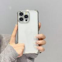 Dėklas Tecno Spark 20 Tecno Spark 20C Spark GO 2023 2024 telefonui Keturių kampų oro pagalvė apsauga nuo kritimo minkštas apvalkalas Viršelis Tecno Spark 20C white