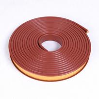 Nauja stalo kraštų juosta Lipni sandarinimo juostelė U formos TPE kėdės guminė baldų apdaila 12mm brown