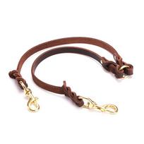 Real Leather Double Dog Leash No Tangle Dual Dog Leashes Pet Training and Walking Leads for 2 Puppies Small Medium Large Dogs ruda