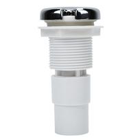 Bathtub Switch 1/2 Inch Knob Style PVC Bathtub Adjustment Switch for SPA Accessory white