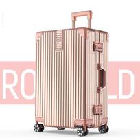 Xiaoyan Extra Large Vintage Hard-Shell Luggage 30 inches beige