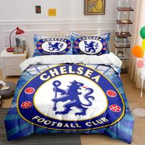 Blue lion, Chelsea logo. Bedding sets Duvet cover sets Duvet covers Pillowcases(1 * Duvet Cover 2 * Pillowcases without duvet insert) 135x200cm blue
