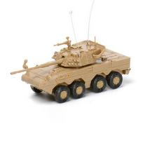 1/72 Army Model Modern Military Weapons Toy Tank Self Propelled Cannon Armored Vehicle Cannon Truck Car Assemble Collection Toys dangaus mėlyna spalva