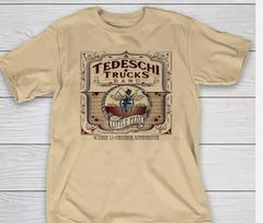 Tedeschi Trucks Band Live in 25 with Little Feat T Shirt All Size S-5XL L gray