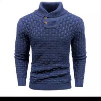 Men Sweater Knitted Pullover fashion Round Neck Slim Sweater Men's Clothing XXXL