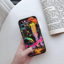 MH140 Space Alien UFO New Shell Phone Case for Xiaomi Poco F5 F6 C40 C65 C55 C50 C51 M7 X7 C75 M6 C71 F7 C85 F8 Pro Ultra Xiaomi Poco M7 Pro 5G