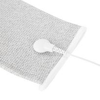 1 Pair Conductive Electrode Massage Wrist for Physiotherapy Pain Relief Wristguard white