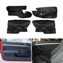 Vidaus Durų Skydeliai Porankio Odos Pakeitimo Dangtelio Apdaila VW Golf 5 2005-2010 2pcs/Rear pilka spalva
