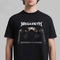 2026 Megadeth Cotton Band T-Shirt, Unisex Summer Short Sleeve Luxury Casual Vintage Fashion Ins & Y2K Styl Fashion T-shirt S black
