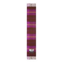 Vivienne Westwood Iconic pattern wool scarf, same style for men and women, purple 81030006-W00X2-N402 pink