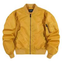Autumn and Winter Tough Guy Jacket Air Force Pilot Jacket Men's Flight Jacket 5XL orange