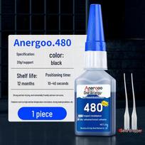 480 Rubber Tire & Shoe Sole Repair Glue for Rubber, Metal, Wood, Magnet & Plastic Model 1 white
