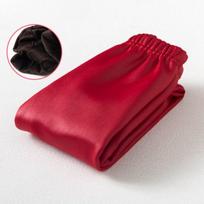 Spring Autumn Style Girls' Leggings with Plush Leather Pants Children's Tight Pants Girls 150cm vyno raudonos spalvos