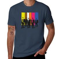 Reservoir Dogs, ponas Pink, ponas Blonde, ponas Orange, balti marškinėliai marškinėliai vyrui medvilniniai vyriški grafiniai marškinėliai Marškinėlis L black