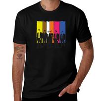 Reservoir Dogs, ponas Pink, ponas Blonde, ponas Orange, balti marškinėliai marškinėliai vyrui medvilniniai vyriški grafiniai marškinėliai Marškinėlis 2XL black