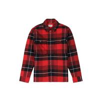 Timberland Plaid Warm Shirt Jacket Men Outerwear Red A44CC-CA2 XS black