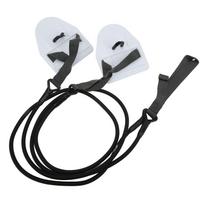 Swimming Arm Strength Resistance Exercise Bands White Elastic Tension Rope for Swimming Training white
