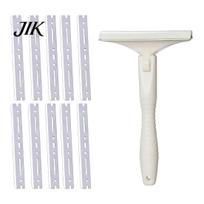 Kitchen Meat Prep Pig Hair Removal Tool, T-Shaped Handle Stainless Steel Blade Scraper, Fat Tool Easy for Processing And Scraping Pork Skin Cleaner Large