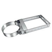 Chimney Pipe Bracket Carbon Steel Fixing Hardware, Easy to Install Accessory Premium, Professional Diameter 15cm gray