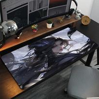 anime esports large gaming keyboard pad cool office computer keyboard Table pad professional antislip desktop protection Mat 800x400x2mm