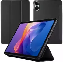 Planšetinio kompiuterio dėklas SUPERO SMART dėklas Xiaomi Redmi Pad 2 11 11'' 2025 su dangteliu, žadinimo funkcija, juodas