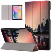 Strado-Tech grafinis planšetinio kompiuterio dėklas su dangteliu Galaxy Tab S6 Lite 10,4''