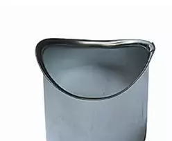 Staltiesės kraštas 1/2 apvalus 280/87 mm. RHEINZINK CLASSIC WALZBLANK