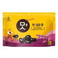 CJ CheilJedang Matkong Soft Black Bean Healthy Snack 250g (50g x 5 Packs) yellow