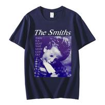 He Smiths Playboi Carti Same Style High Quality Print Short Sleeve Tshirts Hip Hop Vintage Cotton Tees Oversized Streetwear 3XL black