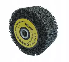 Glob Cilindrinis puodelio formos šlifavimo diskas 100x50mm su M14 sriegiu iš kieto impregnuoto audinio granulacija 40 (GLOB-SG-10050M14-EXTRACOARSE)