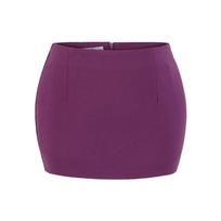 Low-Waist Korean Style Sexy Bodycon Mini Skirt for Petite Women Small blue