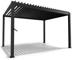 Juskys Pergola Tahiti 3x4 m antracito spalvos