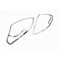 Car Styling Chrome Head Light Cover For Renault Koleos 2008-2012 white