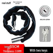 Copper Core Anti-theft Portable Bike & Scooter Chain Lock Copper Core Chain Lock