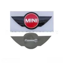 Automobilio grotelių priekinis galinis logotipas Automobilio emblema Lipdukas Aksesuaras Mini Works Cooper F54 F55 F56 F57 F60 R50 R52 R53 R55 R56 R57 R tnrjc00