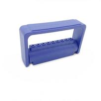 1 vnt. 9 skylučių dantų deimantinių frezų laikiklis Stovas Autoklavuojamas Dantų dezinfekcijos organizatorius 1,6MM Dantų instrumentas Dark Blue blue