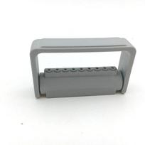 1 vnt. 9 skylučių dantų deimantinių frezų laikiklis Stovas Autoklavuojamas Dantų dezinfekcijos organizatorius 1,6MM Dantų instrumentas Grey gray