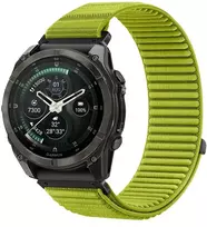 TECH-PROTECT NYLONLOOP GARMIN FENIX 5X / 5X PLUS / 6X / 6X PRO / 7X / 8 / 8 PRO / 9 / 9 PRO (51 MM) ELEKTRINĖ LIEPŲ SPALVA